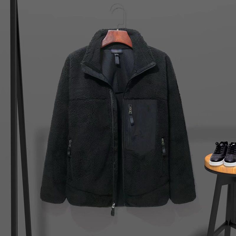 2023Men’s And Women’s Thickened Double-Sided Polar Fleece Lambswool Jacket American Bata Fashion Lamb Fleece Outdoors Coat
